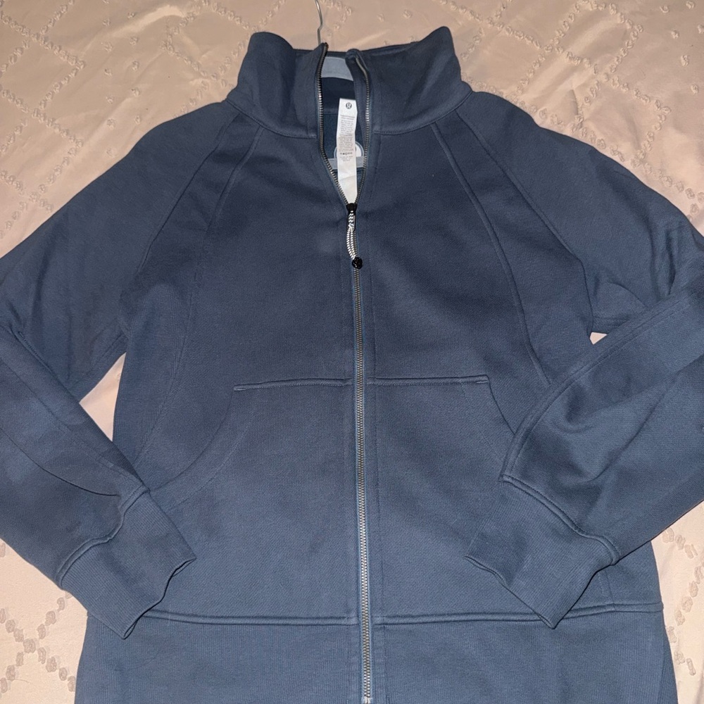 Lululemon iron blue full scuba full zip XS/S - Picture 3 of 6